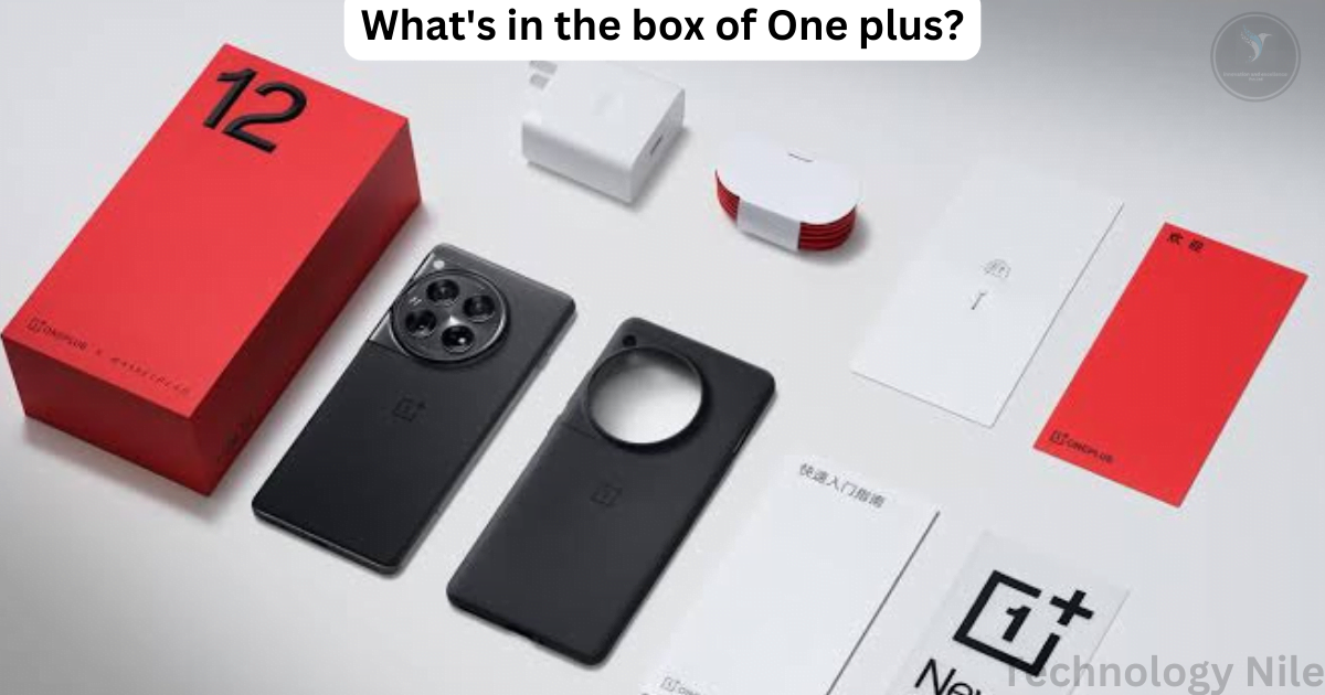 What's in the box of One plus 12 