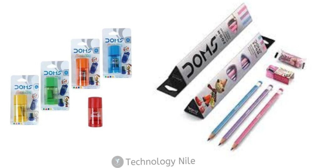 Doms Products : pencil and sharpner 