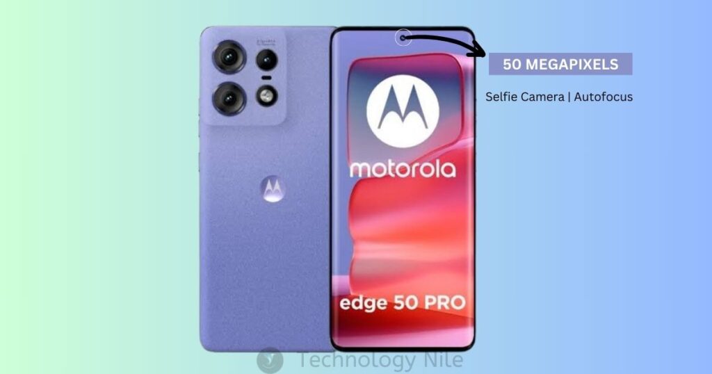 Moto Edge 50 Pro selfie Camera 