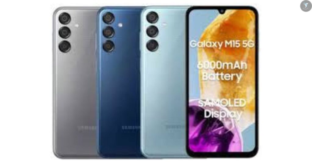 Samsung Galaxy M15 5G colours options