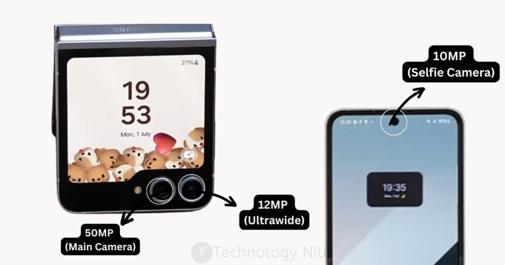 Samsung Galaxy Z Flip 6 Cameras