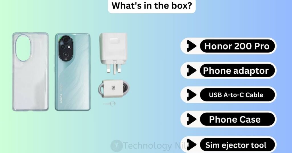 Honor 200 pro what's in the box?